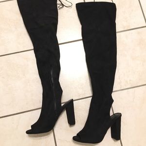 Thigh high boots